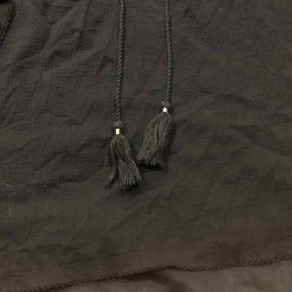 Free People Blue Kiss Kiss Tunic Top Dress Shirt S - Picture 6 of 8